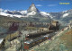 12241694 Gornergrat Zermatt Matterhorn Dt. Blanche Eisenbahn  Gornergrat Zermatt - Other & Unclassified