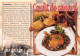 Recette  Confit De Canard  Auch  34 (scan Recto-verso)MA2293 - Recettes (cuisine)