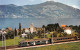 Lac De ZUG Le Sudbahn Devant La Ville De IMMENSEE Train Format 14 X 23cms   14 (scan Recto-verso)MA2299Und - Other & Unclassified