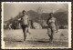 Couple Bikini Woman Girl And Trunks Muscular Man On Beach   Old Photo 9x6cm #41181 - Anonymous Persons