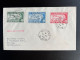 SAINT ST. CHRISTOPHER NEVIS ANGUILLA 1958 CIRCULATED FDC WEST INDIES FEDERATION 22-04-1958 SEND TO LONDON - St.Christopher, Nevis En Anguilla (...-1980)