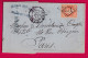 N°38 GC 3171 ROCHEFORT SUR MER CHARENTE INFERIEURE POUR PARIS LETTRE - 1849-1876: Klassik