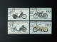 BERLIN MI-NR. 694-697 GESTEMPELT(USED) JUGEND 1983 MOTORRÄDER - Used Stamps