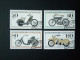 BERLIN MI-NR. 694-697 GESTEMPELT(USED) JUGEND 1983 MOTORRÄDER - Used Stamps