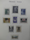 Delcampe - Österreich Nachkriegszeit Gestempelt Besammelt Im Leuchtturm Vordruck #LZ009 - Collezioni