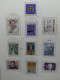 Delcampe - Österreich Nachkriegszeit Gestempelt Besammelt Im Leuchtturm Vordruck #LZ009 - Collections