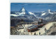 12178450 Gornergratbahn Zermatt Station Gornergrat Matterhorn Gornergratbahn - Autres & Non Classés
