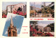 SAINT CHAMOND  Izieux Autour Du Clocher Differents Aspects De La Ville Et Notre Dame 17(scan Recto-verso)MC2433 - Saint Chamond