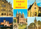 PARAY LE MONIAL Hotel De Ville Basilique Du Sacre Coeur 21(scan Recto-verso) MC2458 - Paray Le Monial
