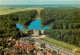  RAMBOUILET Vue Aerienne Du Chateau Residence Presidentielle Et Du Jardin D Eau 11(scan Recto-verso) MC2450 - Rambouillet (Château)