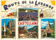 CASTELLANE Station Touristique Situee Aux Croisements De La Route De La Lavande 17(scan Recto-verso) MC2447 - Castellane
