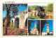 GANGES Le Vieux Pont Une Meuse Le Temple Le Beffroi 2(scan Recto-verso) MC2466 - Ganges