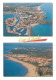 CAP D AGDE Le Port Et La Plage Richelieu 25(scan Recto-verso) MC2490 - Agde