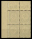 D-REICH DIENST Nr 177 Und P OR Postfrisch VIERERBLOCK X77D626 - Dienstmarken