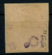 SAARGEBIET GERMANIA Nr 16III Gestempelt Briefstück Gepr. X7882FE - Gebraucht