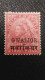 Très Rare Timbres Etats Indiens GWALIOR , Filigrane ètoile - Gwalior