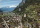 12137964 Sargans Mit Heiligkreuz Und Churfirsten Fliegeraufnahme Sargans - Other & Unclassified