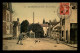 77 - DAMMARIE-LES-LYS - RUE DU MOULIN - CARTE TOILEE ET COLORISEE - Dammarie Les Lys