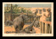 CHROMOS - LES GRANDES CHASSES - ELEPHANT - FORMAT  7 X 10.5 CM - Sonstige & Ohne Zuordnung