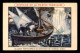 CHROMOS - HISTOIRE DE LA MARINE FRANCAISE - CANOT DU LT DE VAISSEAU DUBOC - LION NOIR CIRAGE - FORMAT 9 X 14 CM - Other & Unclassified