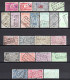 Belgique 1938à1968 Colis Postaux Oblitérés 112 Timbres Différents   3 €  (cote 31,70 €, 112 Valeurs) - Afgestempeld