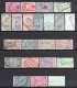 Belgique 1938à1968 Colis Postaux Oblitérés 112 Timbres Différents   3 €  (cote 31,70 €, 112 Valeurs) - Oblitérés