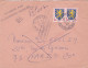 1971-lettre TOMBLAINE-54 Pour PARIS 20°-paire Tps Blason,cachet 14-9-1971- Belles Griffes-pub Bibliomax Vaucouleurs-55 - 1961-....
