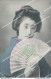 Cf546 Cartolina  Postcard Pc Lady Japan Giappone Japanese 1913 - Andere & Zonder Classificatie