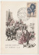 Carte Journée Du Timbre, Saint Louis / Sénégal, 1948, Diligence - Covers & Documents