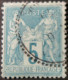 R1311/3053 - FRANCE - SAGE TYPE II N°75 Avec CàD Perlé - 1876-1898 Sage (Type II)