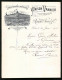 Facture Poitiers 1902, Maison Vannier, Renard Proux & Cie., Vue Generale Des Magasins  - Andere & Zonder Classificatie