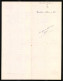 Rechnung Bruxelles 1901, Grands Magasins De Nouveautes Vaxelaire-Claes & Cie., Geschäfsthaus Rue De La Blanchisserie  - Other & Unclassified