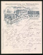 Facture Auxerre 1909, Manufacture De Vetements, Tissus En Gros, L. Soisson & Fils, Werk Avec Vue Intérieureen  - Autres & Non Classés