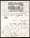 Facture Carentan 1909, Grand Magasins Du Coin De Rue, Trousseaux & Mariages, L. Tresgauts, Geschäfstansichten  - Other & Unclassified