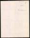 Facture La Rochelle 1911, Grands Magasins De Nouveautes, A. Lafarge Suc., Vue De Das Geschäftshaus Avec Werbekarren  - Other & Unclassified