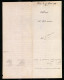 Facture Nice 1908, Ancienne Maiosn F. Dalmas, J. Audino, Geschäftshaus Avec Tramway Am Place Magenta  - Andere & Zonder Classificatie