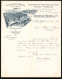 Facture La Rochelle 1903, Filature De Chanvre & De Jute, Tissage Corderie, Bertrand Migeon & Cie., Werksansicht  - Autres & Non Classés