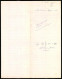 Facture La Rochelle 1903, Filature De Chanvre & De Jute, Tissage Corderie, Bertrand Migeon & Cie., Werksansicht  - Altri & Non Classificati