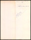Facture Bordeaux 1904, Magasin Vert, P. & A. Chaumette, Vue De Das Verkaufshaus Am Place Cambetta 15-17  - Autres & Non Classés