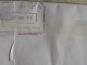 DENMARK 2024 Terminal Trastrop Postmark Sailing Boat Stamp On Cover - Airmail