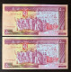 IRAN , A Pair Of 5000 Rials In Consecutive Numbers , UNC. - Iran