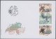 Suisse - 2020 - Europa - Zusammenhängende - Ersttagsbrief FDC U1 ET - Ersttag Voll Stempel - Lettres & Documents