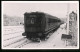 Fotografie Britische Eisenbahn, Personenzug Triebwagen Nr. 4134 Im Winter  - Treni