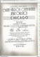 GG / PROGRAMME CHICAGO  A MUSICAL VAUDEVILLE BOB FOSSE JERRY ORBACH Theatre Girl Sexy Nude Nu Comedie - Programs