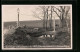 Foto-AK Hohnerfähre, Hochwasser-Katastropühe Im Oktober 1926, Eiderdurchbruch  - Overstromingen