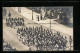 AK Kaiser-Jubiläums-Huldigungsfestzug, Wien 12. Juni 1908, Gr. XIX: Feldmarschall Radetzky Und Seine Truppen  - Königshäuser