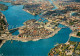 73686481 Stockholm City On The Water In The Centre The Old Town Aerial View Stoc - Schweden