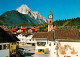 73686219 Mittenwald Bayern Mit Kirche Und Wettersteinspitze Mittenwald Bayern - Mittenwald