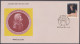Inde India 1991 FDC Mozart, Music Composer, Musician, Musical, Art, First Day Cover - Lettres & Documents