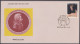 Inde India 1991 FDC Mozart, Music Composer, Musician, Musical, Art, First Day Cover - Brieven En Documenten